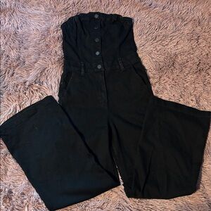 GAP Black Petite Jumpsuit